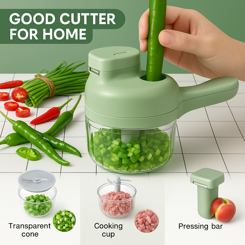 4 in 1 Electric Vegetable Cutter
