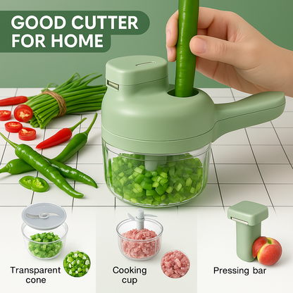 4 in 1 Electric Vegetable Cutter