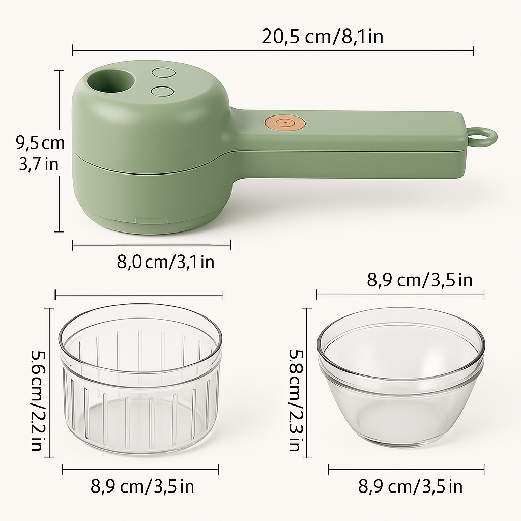4 in 1 Electric Vegetable Cutter