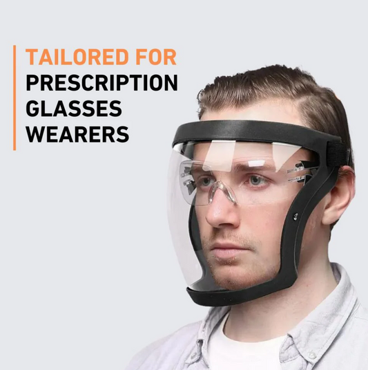 Anti-Fog Transparent Full-Face Mask
