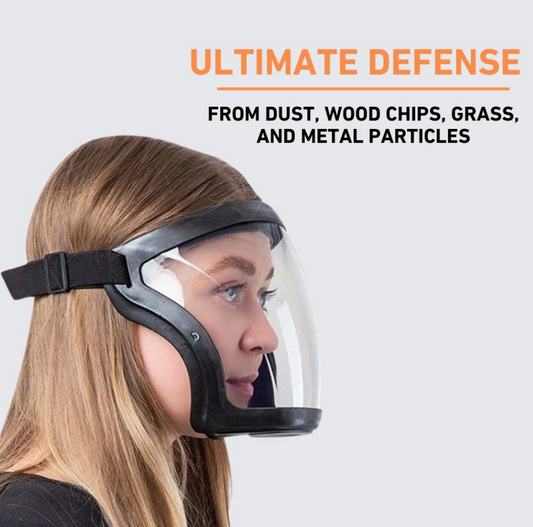 Anti-Fog Transparent Full-Face Mask