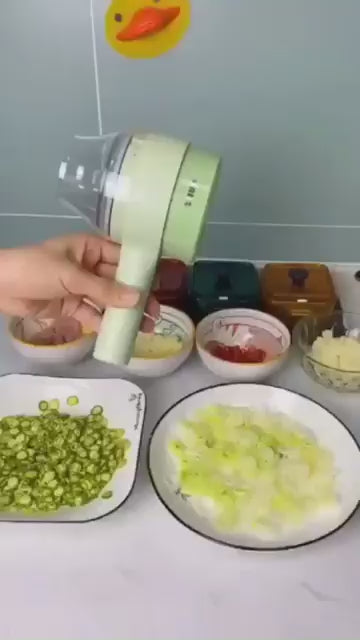 4 in 1 Electric Vegetable Cutter
